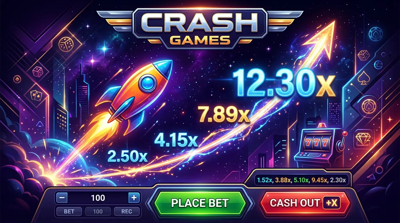 Crash Games bei Playfina casino